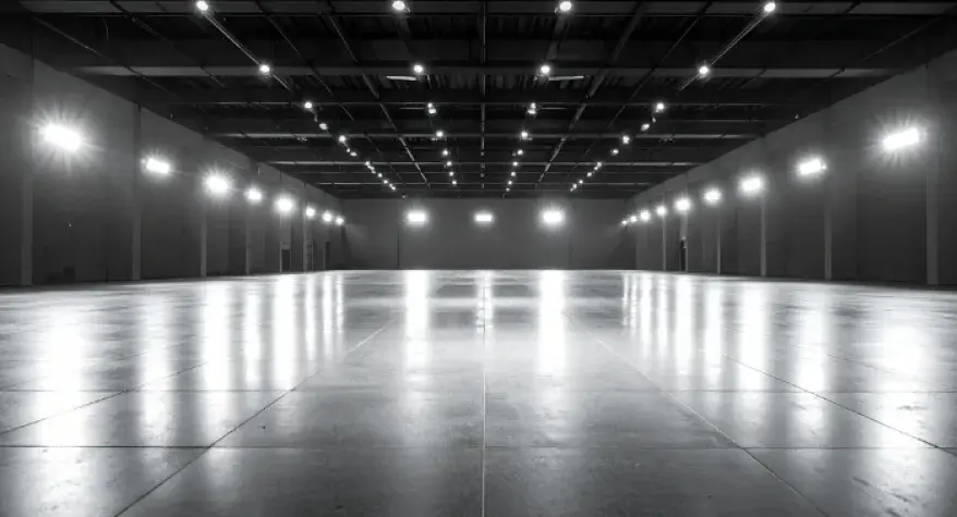 Warehouse lighting electrician