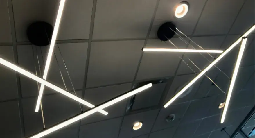 Retail lighting design and installation Dorset